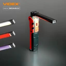 Портативний багатофункціональний ліхтарик Videx VLF-M044UV 400 Lm 4000 K (VLF-M044UV) - мініатюра 3