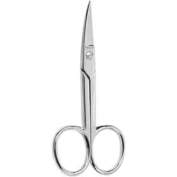 Ножницы маникюрные Beter изогнутые хромированные 9 см