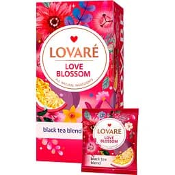 Чай чорний Lovare Love Blossom 48 г (24 шт. х 2 г) - мініатюра 3