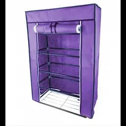Стелаж тканинний для зберігання взуття Combination Shoe Frame 60X30X90 Фіолетовий - мініатюра 2