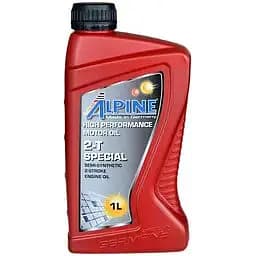 Олива моторна напівсинтетична Alpine 2T Special API TC JASO FC ISO-L-EGD 1 л (23486)