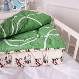 Ковдра MirSon антиалергенна зима Kids Time 20-0031 Ladybug 140x205 см бавовна (2200009664601)