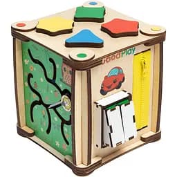 Бізікубик GoodPlay Розвиток з LED підсвічуванням 17х17х18 см (K103E)