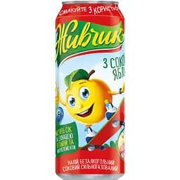 Напиток Живчик Яблоко 0.5 л ж/б