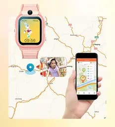 Дитячий смарт годинник-телефон G83 з GPS трекером, 4G SIM-картою, GPS / Wi-Fi / LBS геолокацією, відеодзвінками, прослуховуванням, камерою, голосовим чатом та кнопкою SOS - мініатюра 7