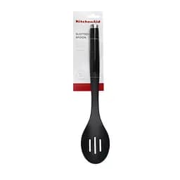 Ложка для сервіровки з прорізами KitchenAid Classic 34 см чорний (KCG004OHOBE) - мініатюра 3