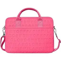 Сумка для ноутбука Wiwu Cosmo Slim Case для MacBook 13.3"/14" Pink (6957815515905) [79314]