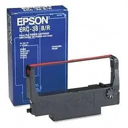Картридж Epson ERC-38 Black/Red Ribbon Cassette (C43S015376)