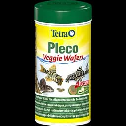 Корм Tetra Pleco Veggie Wafers для травоїдних донних рибок 110 г пластинки - мініатюра 2