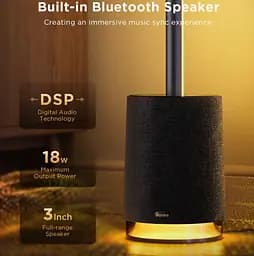 Розумний торшер Govee H6079 RGBICW 1500 lm зі вбудованим динаміком Wi-Fi/Bluetooth - мініатюра 9