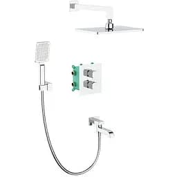 Душова система прихованого монтажу з термостатом Koer KB-67011-01 KR4726, Хром
