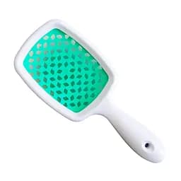 Массажная щітка для волосся Superbrush м'ятна продувна гребінець для волосся - мініатюра 2