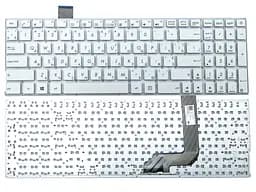 Клавіатура для ASUS X542, X542BA, X542B, X542U, X542UR, X542UQR, X542UN, X542UF, X542UA, K542, K542B (RU White без рамки).