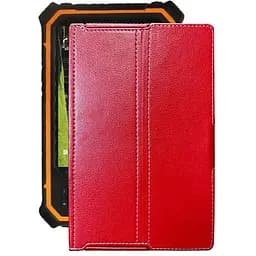 Чохол StatusCASE з екошкіри для планшету Hugerock T80V2 Червоний