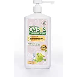 Мило рідке Nata-Oasis з ароматом яблука, з дозатором, 1000 мл - мініатюра 2