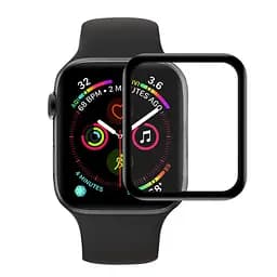 Полимерная пленка 3D (full glue) (тех.пак) для Apple watch 38mm Черный