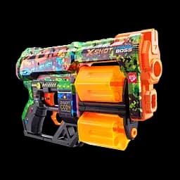 Швидкострільний бластер Zuru X-Shot Skins Dread К.О., 12 патронів (36517B) - мініатюра 3