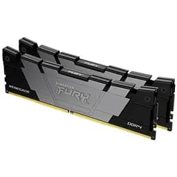 Модуль пам'яті для комп'ютера DDR4 32GB (2x16GB) 3600 MHz Fury Renegade Black Kingston Fury (ex.HyperX) (KF436C16RB12K2/32) - мініатюра 2