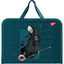 Папка-портфель Yes Anime на молнии с тканевыми ручками FC (492310)