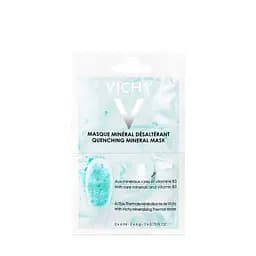 Зволожуюча мінеральна маска Vichy для шкіри обличчя 12 мл (2 шт. по 6 мл) (M9116320)