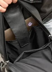 Чоловічий рюкзак Sambag Brix Classic чорний 35 х 25 х 12 см (14511001m) - мініатюра 7