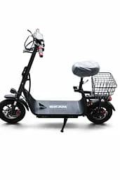 Электросамокат с сидением 14 дюймов EKAM-15 (1000W/48V/18Ah) Черный