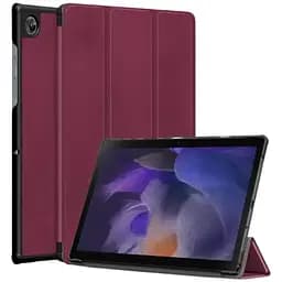 Чохол-книжка для планшета Samsung Galaxy Tab A8 10.5' 2022 SM-X200 та SM-X205 Бордовий
