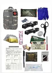 Аптечка укомплектована №20 Rescue Ready в підсумку зі швидким скидом Піксель