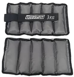 Обтяжувачі для ніг та рук з металом EasyFit Metal 3 кг (пара) - мініатюра 2