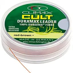 Шоклідер Cli мax Cult Dura мax Leader 20 м (red brown) 0.24 мм