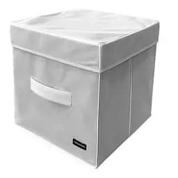 Короб  ORGANIZE  з кришкою 30*30*30 см (білий) - мініатюра 4