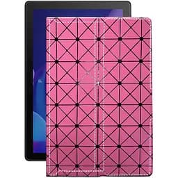 Чохол StatusCASE з екошкіри для планшету Alcatel 1T 10 (8091) Рожевий ромб