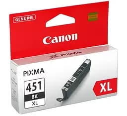 Картридж струменевий CLI-451Bk XL (Black) PIXMA MG5440/MG6340 Canon teh0015036