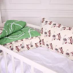 Набір антиалергенний MirSon зима Kids Time 20-0031 Ladybug 140x205 см EcoSilk: ковдра з подушкою (2200009664625) - мініатюра 3