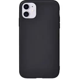 Чехол-накладка Toto 1 mm Matt TPU Case Apple iPhone 11 Black