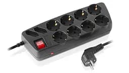 Фільтр живлення REAL-EL RS-10 Protect 3 м Black (EL122300039) - мініатюра 6