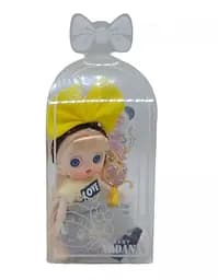 Лялька A780 брелок, шарнірна, блискітки, карабін (6903317582617) Вид 1