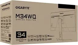 Монітор 34" Gigabyte M34WQ Gaming Monitor WQHD IPS 144Hz (M34WQ Gaming Monitor) Б/в - мініатюра 7