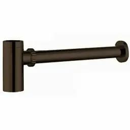 Сифон для умивальника Kraus чорна бронза PT-50ORB, Бронза