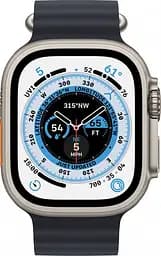 Смарт-годинник Apple Watch Ultra 49mm Titanium Case with Midnight Ocean Band [MQET3/MQFK3] [72529] - мініатюра 3