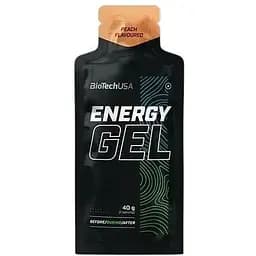Передтренувальний комплекс BiotechUSA Energy Gel Персик 40 г