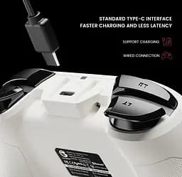 Геймпад джойстик для смартфона GameSir T4 Pro White MFi Multi-platform Game Controller - мініатюра 12