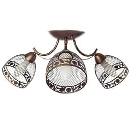 Люстра потолочная Brille в спальню E14 40W BR (BKL-586C/3)