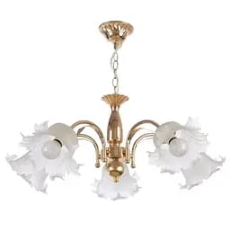 Люстра підвісна Brille флористика E14 60W G (LK-021S/5)