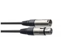Готовый микрофонный кабель XLR male — XLR female BIG MXX001 5м - мініатюра 1