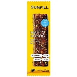 Батончик SunFill Манго-кокос 35 г (763542)