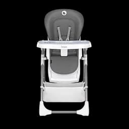 Стільчик для годування Lionelo Linn Plus сірий з білим (LO.LI02)