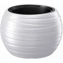 Горщик для квітів Prosperplast Maze з вкладишем 436х299 мм білий (89038-449)