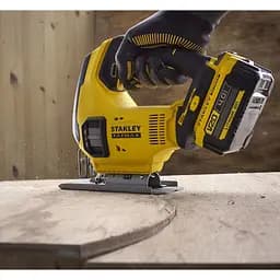 Лобзик Stanley Fatmax V20 з двома акумуляторами 18 В 4 Аг 19 мм (SFMCS600M2K-QW) - мініатюра 12