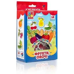 Игра Vladi Toys Мой маленький мир на магнитах. Фрукты, овощи VT3106-11
